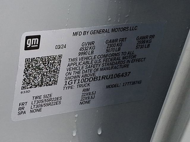 2024 GMC HUMMER EV Pickup 3X