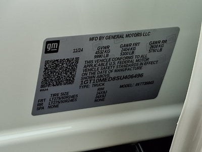 2025 GMC Sierra EV Extended Range Denali