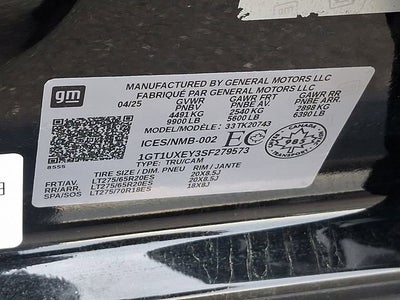 2025 GMC Sierra 2500 HD Denali Ultimate