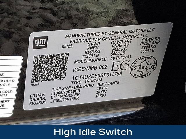 2025 GMC Sierra 2500 HD AT4X