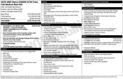 2025 GMC Sierra 2500 HD AT4X