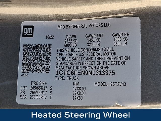 2022 GMC Canyon AT4 - Leather