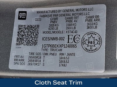 2023 GMC Canyon Elevation