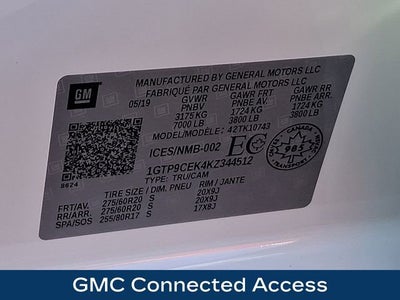 2019 GMC Sierra 1500 Elevation