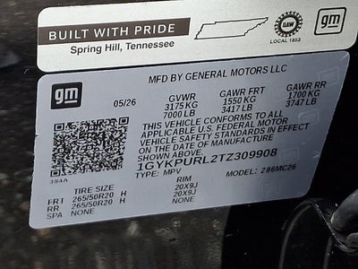 2026 Cadillac LYRIQ Sport