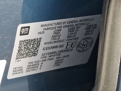 2025 Cadillac Escalade ESV Sport Platinum