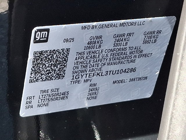 2026 Cadillac ESCALADE IQ Premium Sport