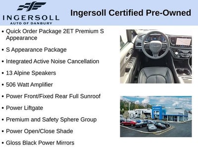 2025 Chrysler Pacifica Hybrid Premiuim S Appearance Package
