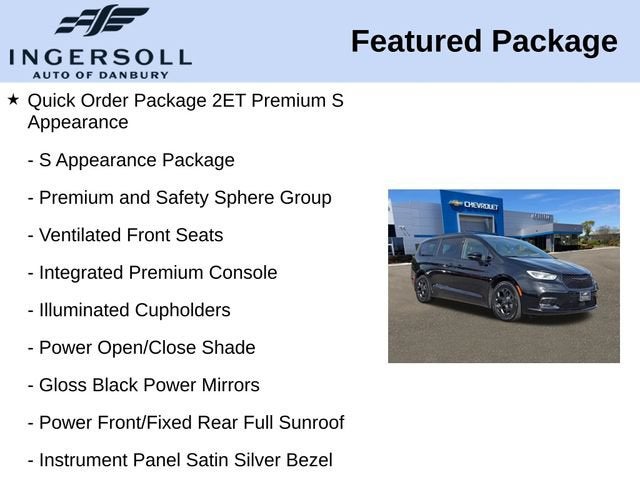 2025 Chrysler Pacifica Hybrid Premiuim S Appearance Package