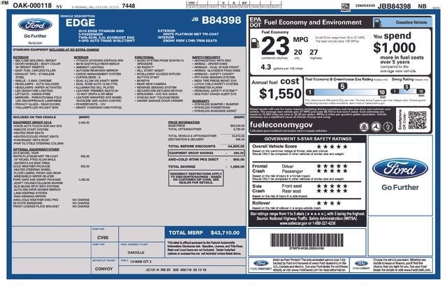 2018 Ford Edge Titanium