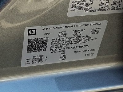 2025 Chevrolet Silverado 1500 WT