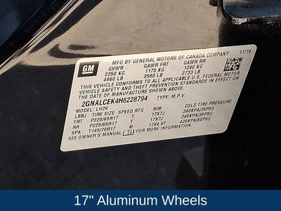 2017 Chevrolet Equinox LT