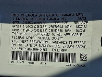 2024 Honda CR-V EX AWD