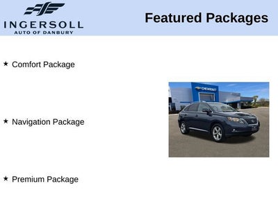 2010 Lexus RX 350 RX 350 Sport Utility 4D