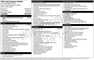 2020 Jeep Compass Latitude 4x4