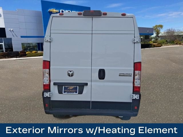 2025 RAM ProMaster 2500 Cargo Van Tradesman High Roof 159" WB w/Pass Seat