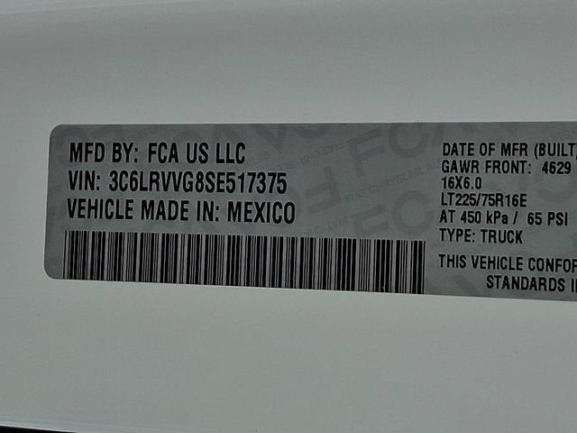 2025 RAM ProMaster Cargo Van Tradesman