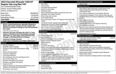 2022 Chevrolet Silverado 1500 WT