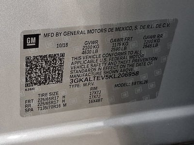 2019 GMC Terrain SLE