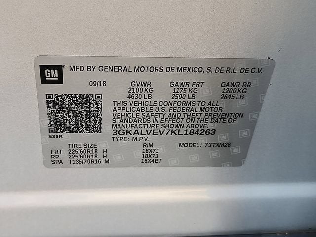 2019 GMC Terrain SLT