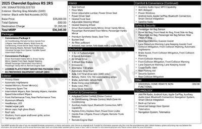 2025 Chevrolet Equinox RS