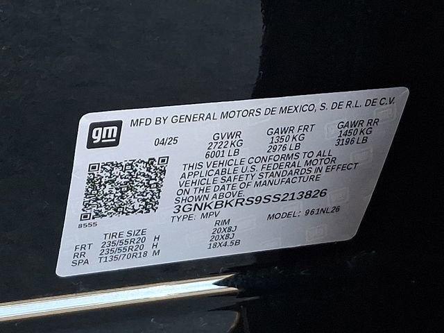 2025 Chevrolet Blazer RS