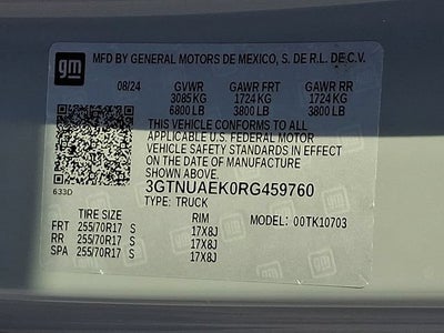 2024 GMC Sierra 1500 Pro
