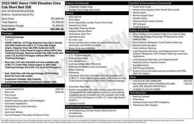 2023 GMC Sierra 1500 Elevation