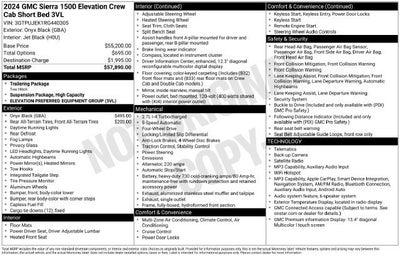 2024 GMC Sierra 1500 Elevation