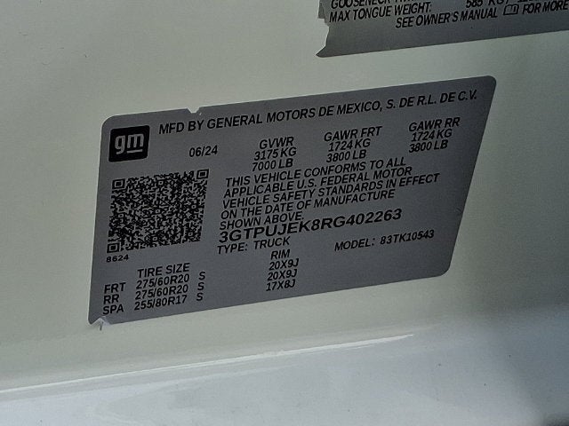 2024 GMC Sierra 1500 Elevation