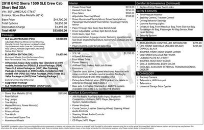 2018 GMC Sierra 1500 SLE