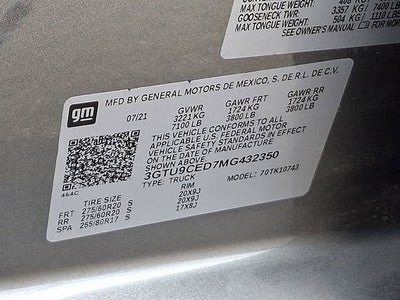 2021 GMC Sierra 1500 Elevation