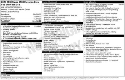 2024 GMC Sierra 1500 Elevation