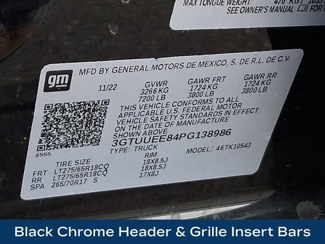 2023 GMC Sierra 1500 AT4