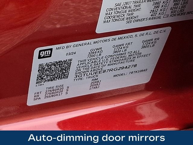 2024 GMC Sierra 1500 AT4