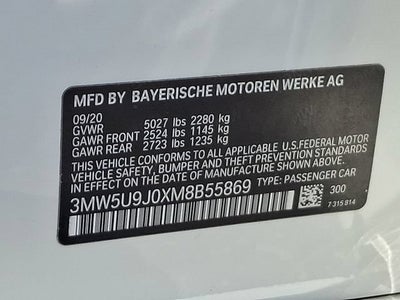2021 BMW M340i M340i xDrive Sedan