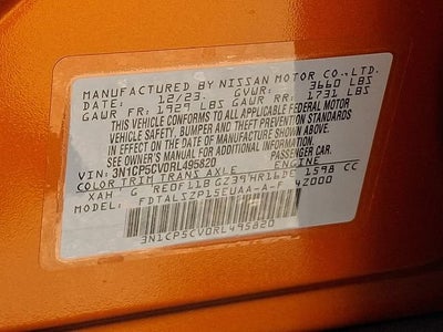 2024 Nissan Kicks SV Xtronic CVT