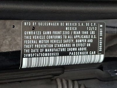 2013 Volkswagen Beetle Convertible 2.5L