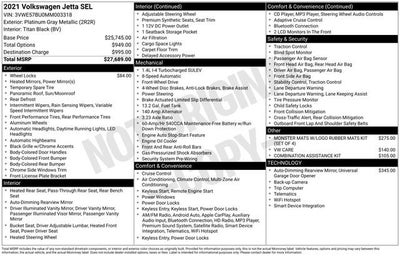 2021 Volkswagen Jetta 1.4T SEL