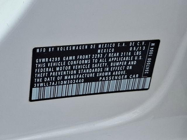 2013 Volkswagen Jetta 2.0L TDI