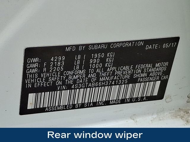 2017 Subaru Impreza 2.0i Premium