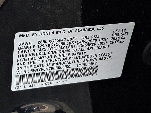 2020 Honda Pilot Black Edition