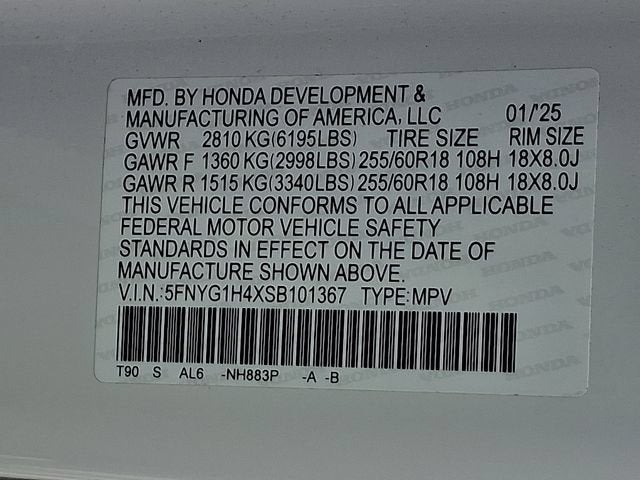 2025 Honda Pilot EX-L