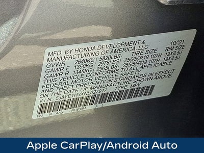 2022 Acura MDX Standard