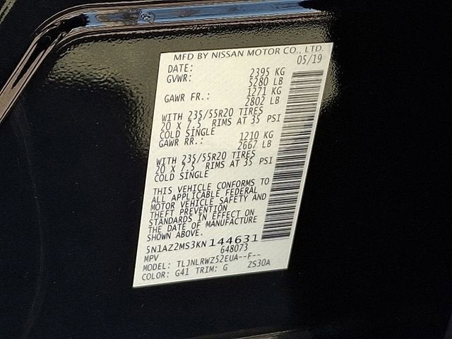 2019 Nissan Murano SL