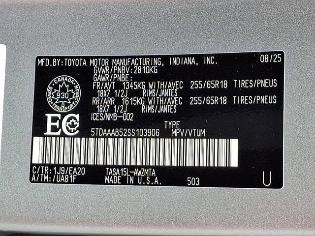 2025 Toyota Grand Highlander XLE