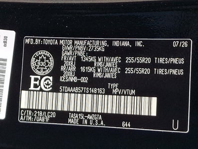 2026 Toyota Grand Highlander LE