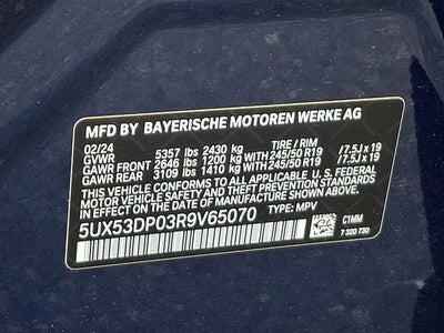 2024 BMW X3 xDrive30i