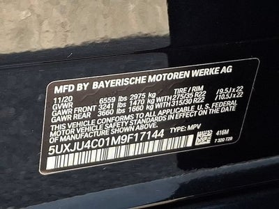 2021 BMW X5 M50i