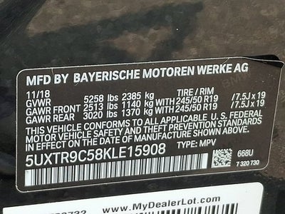 2019 BMW X3 xDrive30i